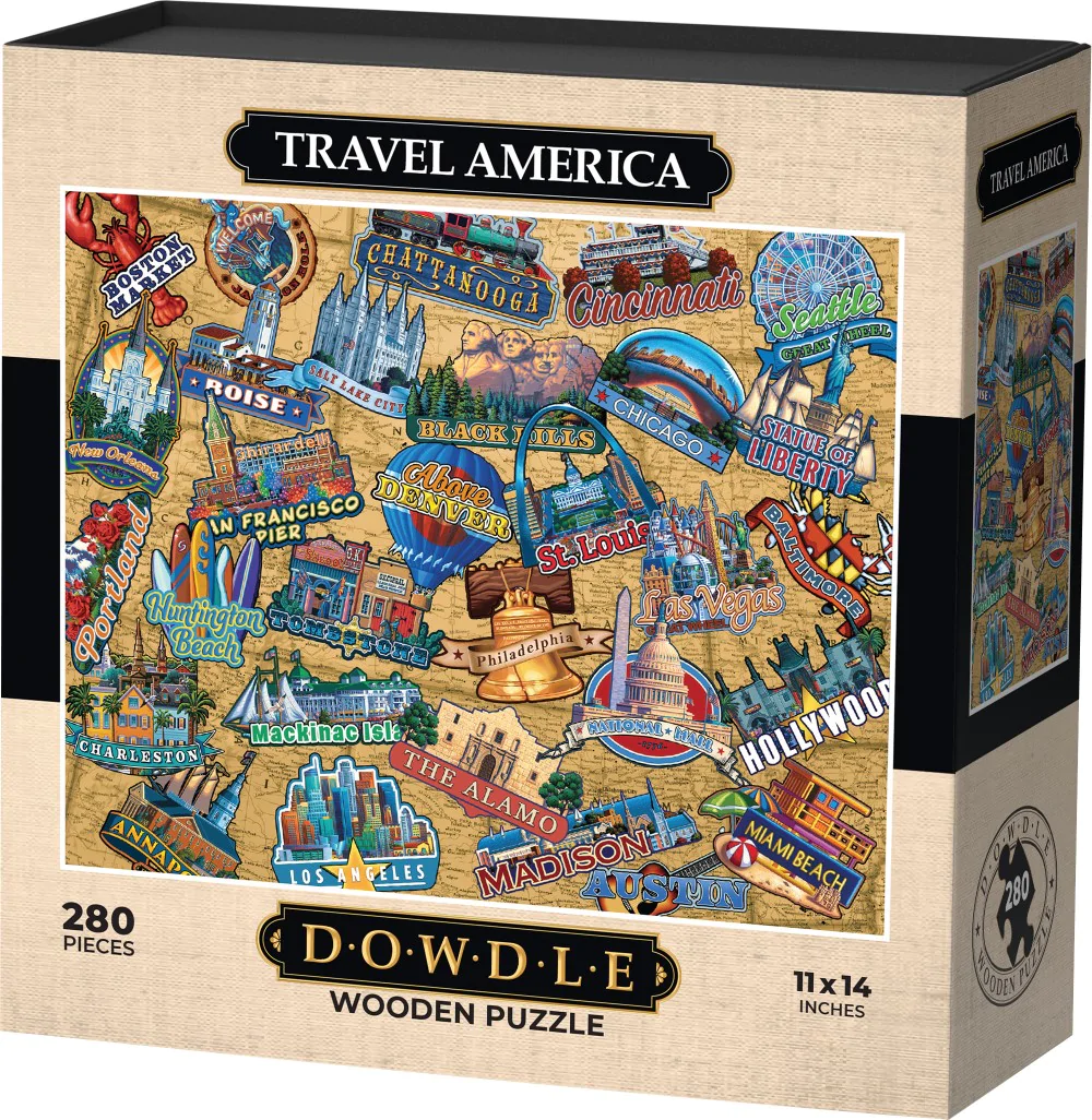 Travel and Wooden Puzzles: