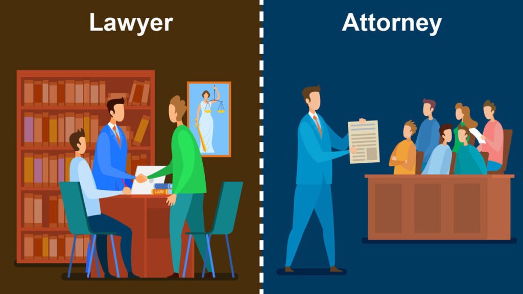 lawyer vs attorney