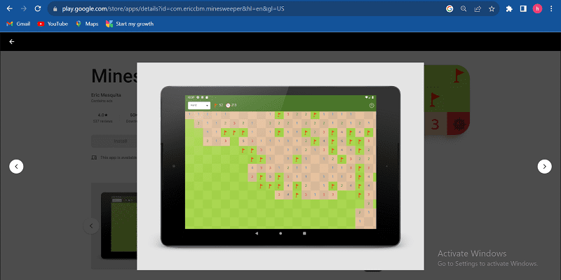 The object of Minesweeper is to expose all the open areas on the board without hitting bombs.