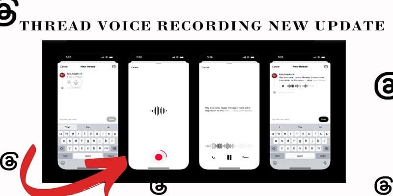 The new feature of Thread app is called 'Voice Threads' allows users to make voice posts with automatic transcription.