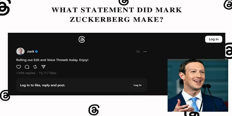 The announcement was made by Mark Zuckerberg, CEO of Meta, stating that the Threads' edit button will be rolled out to all users.