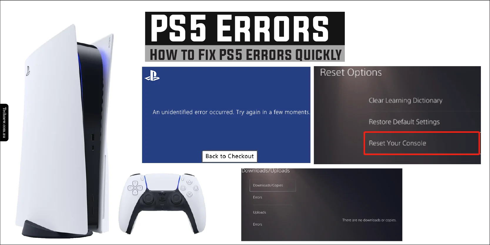 Fix 10 Regualr PS5 Errors Quickly
