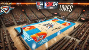 NBA 2K24 Oklahoma City Thunder Court Love's