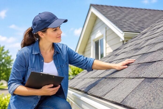 women touching roof women touching roof